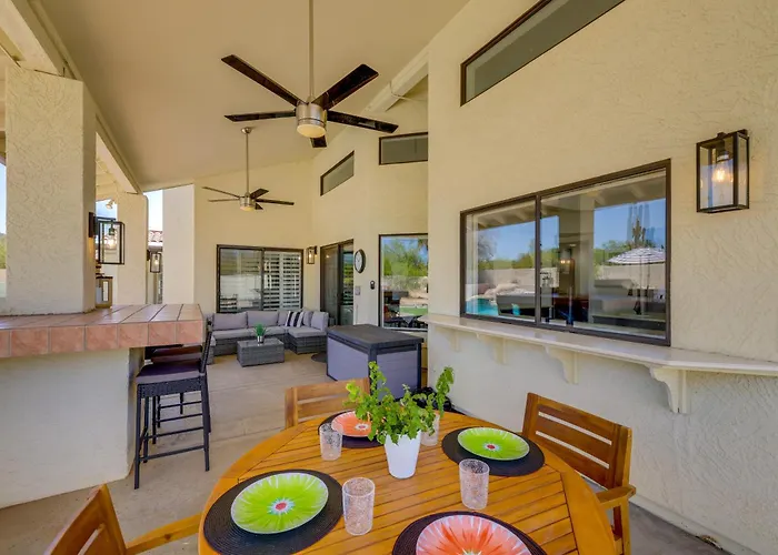 Heated Saltwater Pool: Group Getaway In * Scottsdale